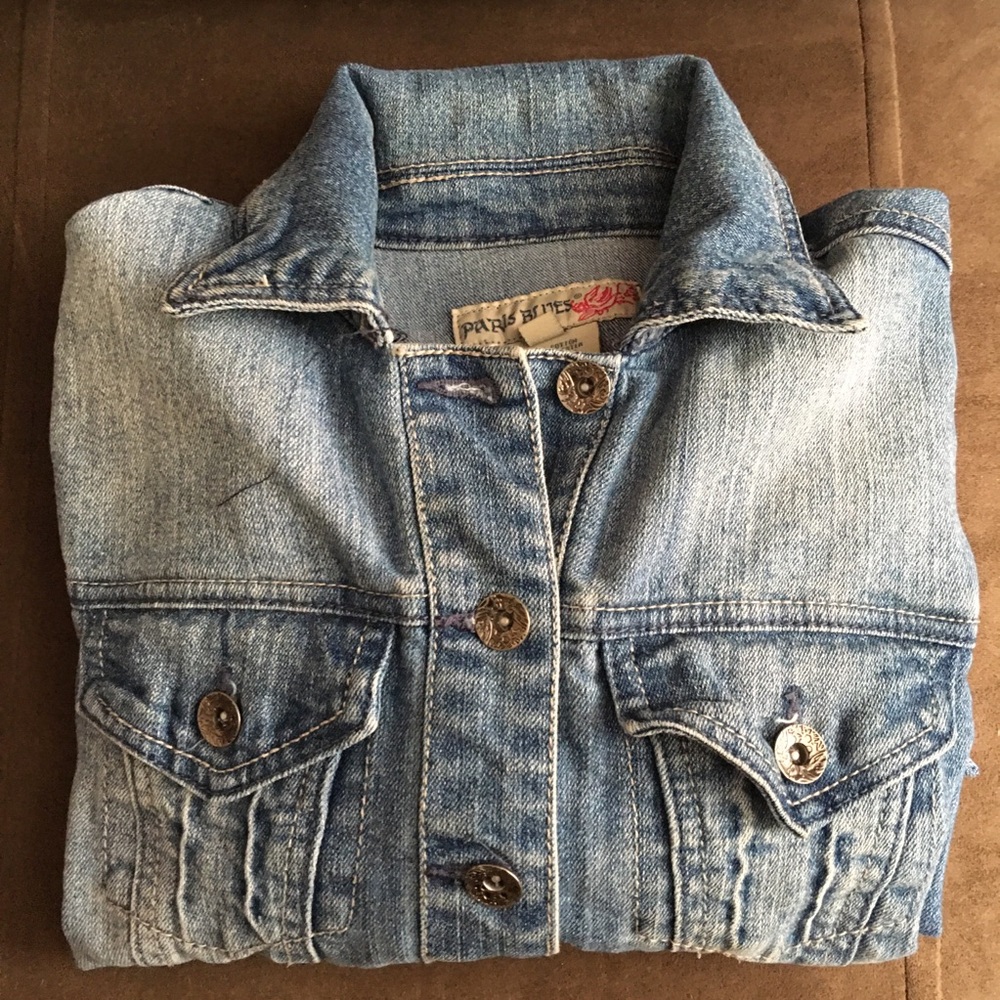 Paris blues denim jacket 🌷🌷